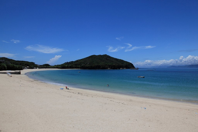 御座白浜　快水浴場百選