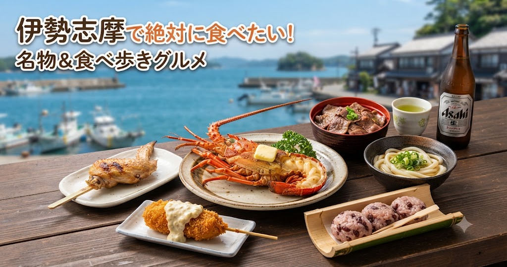 伊勢志摩で絶対に食べたい名物＆おすすめ食べ歩きスポット！御食国の美味を堪能する旅