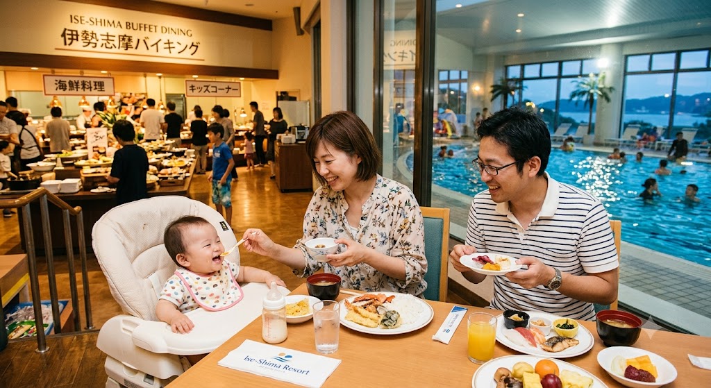 赤ちゃん連れ・プール付き・バイキング！伊勢志摩の「ウェルカムベビーのお宿」＆ファミリー向けホテル5選